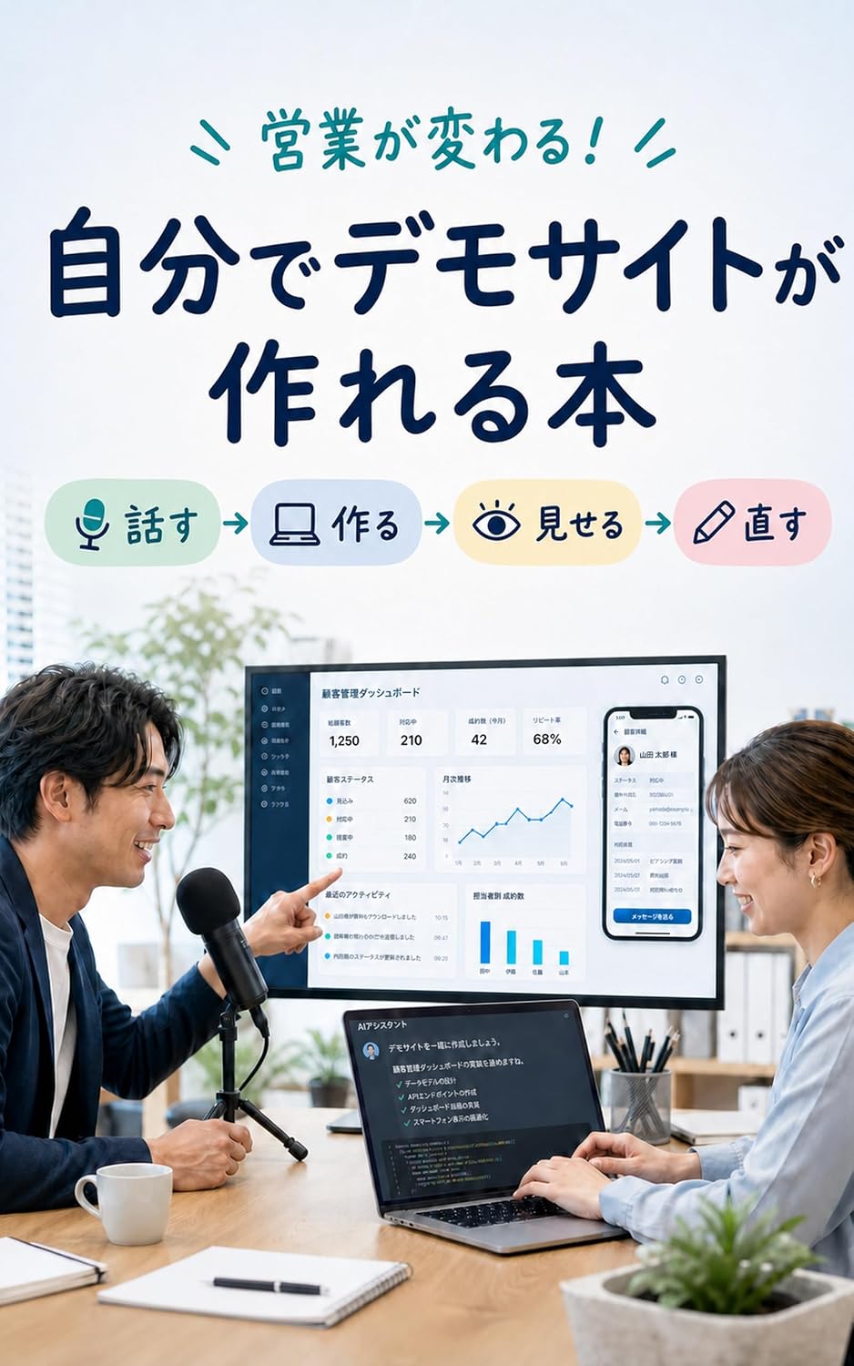 営業が変わる！ 自分でデモサイトが作れる本の表紙